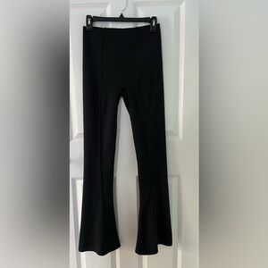 SPANX Black Flare Pants Size M
